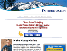 Tablet Screenshot of faithfulfox.com